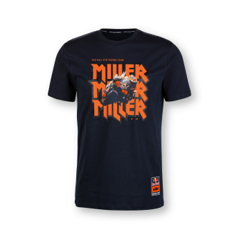 Red Bull KTM férfi póló Jack Miller navy