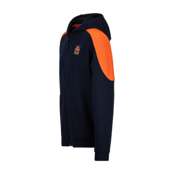 Red Bull KTM férfi kapucnis pulóver Grip zip navy