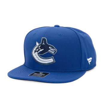 Vancouver Canucks baseball flat sapka A/CAP Structured Mid Crown Adjujtable Square Visor Snapback