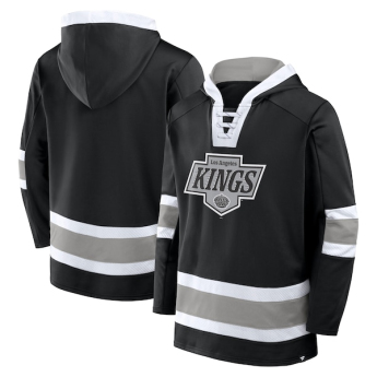 Los Angeles Kings férfi kapucnis pulóver Laced Hockey black