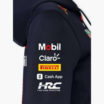 Red Bull Racing női kapucnis pulóver Full Zip  official navy F1 Team 2023