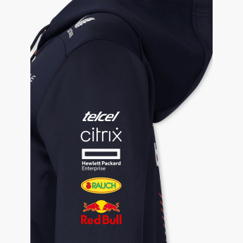 Red Bull Racing női kapucnis pulóver Full Zip  official navy F1 Team 2023