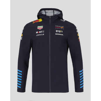 Red Bull Racing férfi kapucnis kabát Driver Rain navy F1 Team 2024