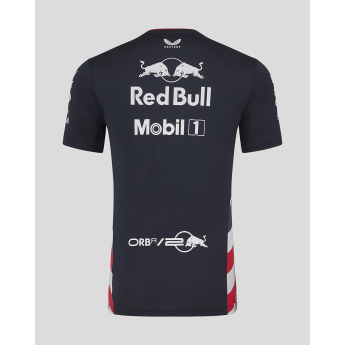 Red Bull Racing férfi póló America Race navy F1 Team 2024