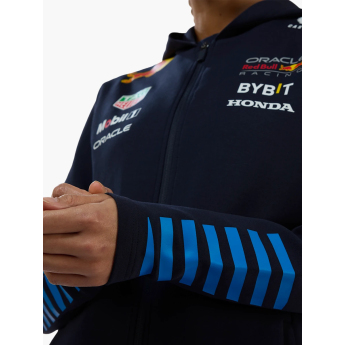 Red Bull Racing női kapucnis pulóver official zip navy F1 Team 2024