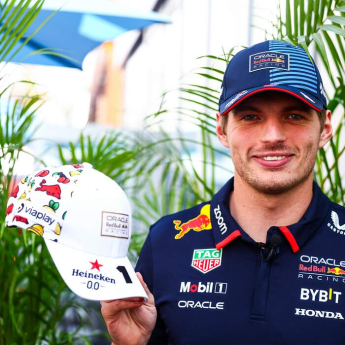 Red Bull Racing baseball sapka Max Verstappen SE Las Vegas white F1 Team 2024
