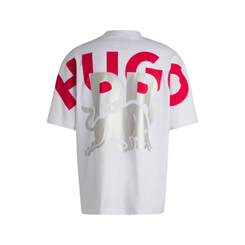 Visa Cash App RB férfi póló Hugo oversize white F1 Team 2024