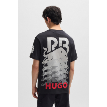 Visa Cash App RB férfi póló Hugo Bulls black F1 Team 2024