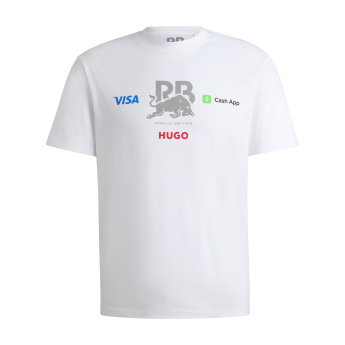 Visa Cash App RB férfi póló Yuki Tsunoda white F1 Team 2024