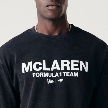 Mclaren Honda férfi póló Forever Forwards black F1 Team 2024