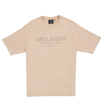 Mclaren Honda férfi póló Forever Forwards browngray F1 Team 2024