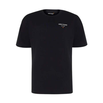 Mclaren Honda férfi póló Born ro Race black F1 Team 2024