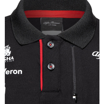 Alfa Romeo Racing pólóing official black uno F1 Team 2023