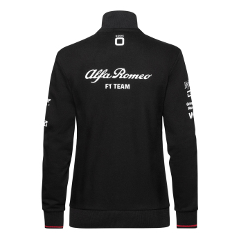 Alfa Romeo Racing női pulóver official zip black F1 Team 2023