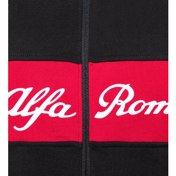 Alfa Romeo Racing női pulóver official zip black F1 Team 2023