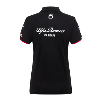 Alfa Romeo Racing női póló official black F1 Team 2023