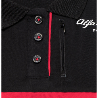 Alfa Romeo Racing női póló official black F1 Team 2023