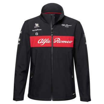 Alfa Romeo Racing férfi kabát softshell official black F1 Team 2023