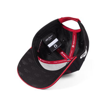 Alfa Romeo Racing baseball sapka Driver official Valtteri Bottas black F1 Team 2023