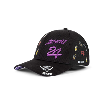 Alfa Romeo Racing baseball sapka Limited Edition Guanyu Zhou black F1 Team 2023