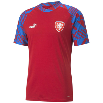 Labdarúgó válogatott futball mez Czech republic Pre-Match red