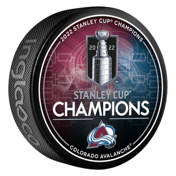 Colorado Avalanche korong 2022 Stanley Cup Champions Logo Hockey Puck
