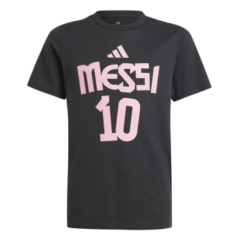 Lionel Messi gyerek póló MESSI Name and number black