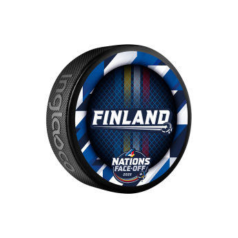 Jégkorong képviselet korong 4 Nations Face-Off Team Finland Souvenir Collectors