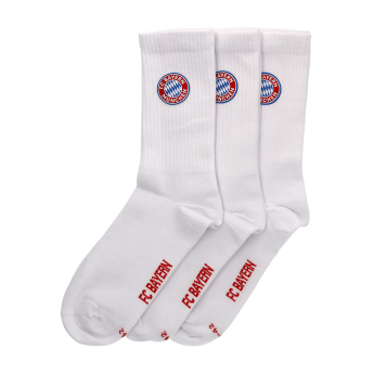 Bayern München zokni 3 pack white