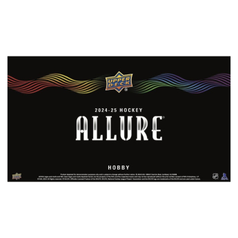 NHL dobozok NHL hokikártyák 2024-25 Upper Deck Allure Hobby Box