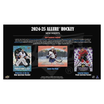 NHL dobozok NHL hokikártyák 2024-25 Upper Deck Allure Hobby Box