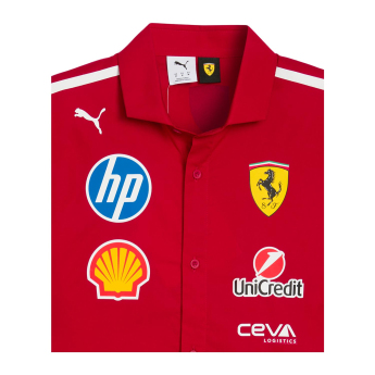 Ferrari férfi ing official Teamline Replica F1 Team 2025