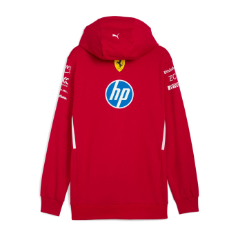 Ferrari férfi kapucnis pulóver official Teamline Replica F1 Team 2025