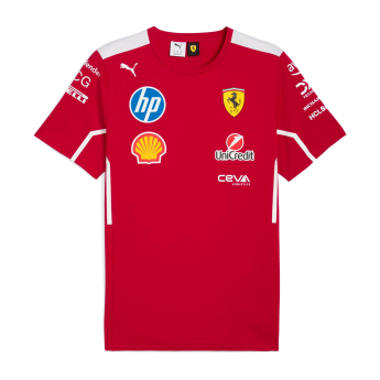 Ferrari női póló official Teamline Replica F1 Team 2025