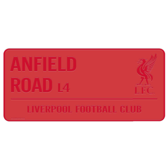 FC Liverpool fali tábla Red Street