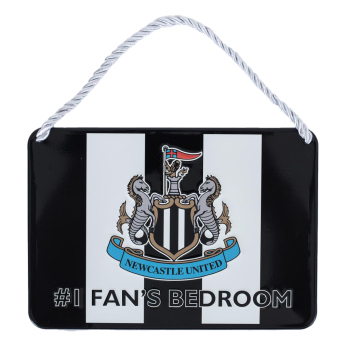 Newcastle United fali tábla No1 Fan Stripe Bedroom