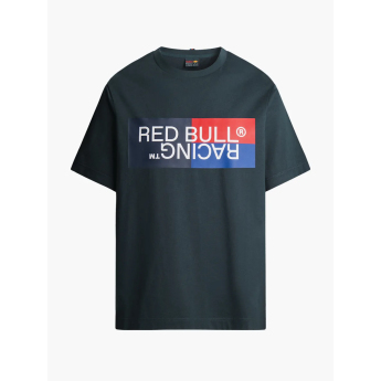 Red Bull Racing férfi póló color block blue F1 Team 2023