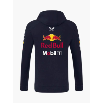 Red Bull Racing férfi kapucnis pulóver official Teamline Replica zip navy F1 Team 2025