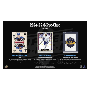 NHL dobozok NHL hokikártyák 2024-25 Upper Deck O-Pee-Chee Hobby Box