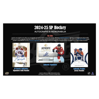 NHL dobozok NHL hokikártyák 2024-25 Upper Deck SP Hockey Blaster Box