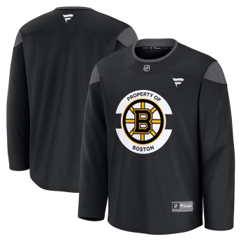 Boston Bruins hoki mez Practice Jersey black