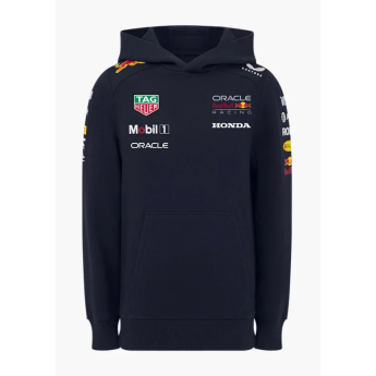 Red Bull Racing gyerek kapucnis pulóver official Teamline Replica navy F1 Team 2025
