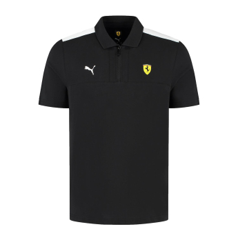 Ferrari pólóing Logo black F1 Team 2025