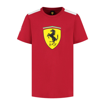 Ferrari gyerek póló Shield red F1 Team 2025
