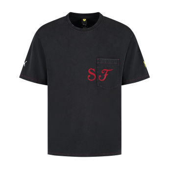 Ferrari férfi póló Graphic black F1 Team 2025