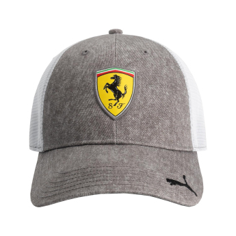 Ferrari baseball sapka Trucker grey F1 Team 2025