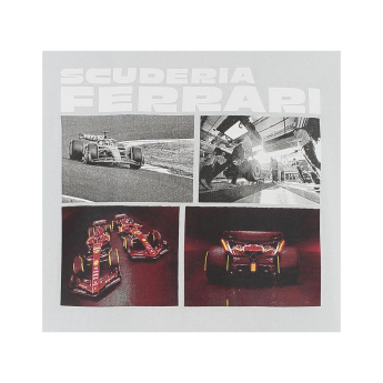 Ferrari férfi póló Driver grey F1 Team 2025