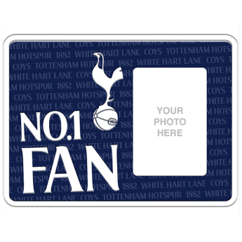 Tottenham képkeret No1 Fan 12cm x 8.5cm