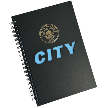 Manchester City A5 jegyzetfüzet Cut Out