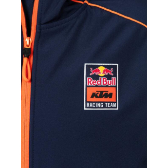 Red Bull KTM férfi kapucnis kabát Softshell Grid navy